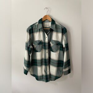Abercrombie & Fitch Super Soft Oversized Flannel Shirt